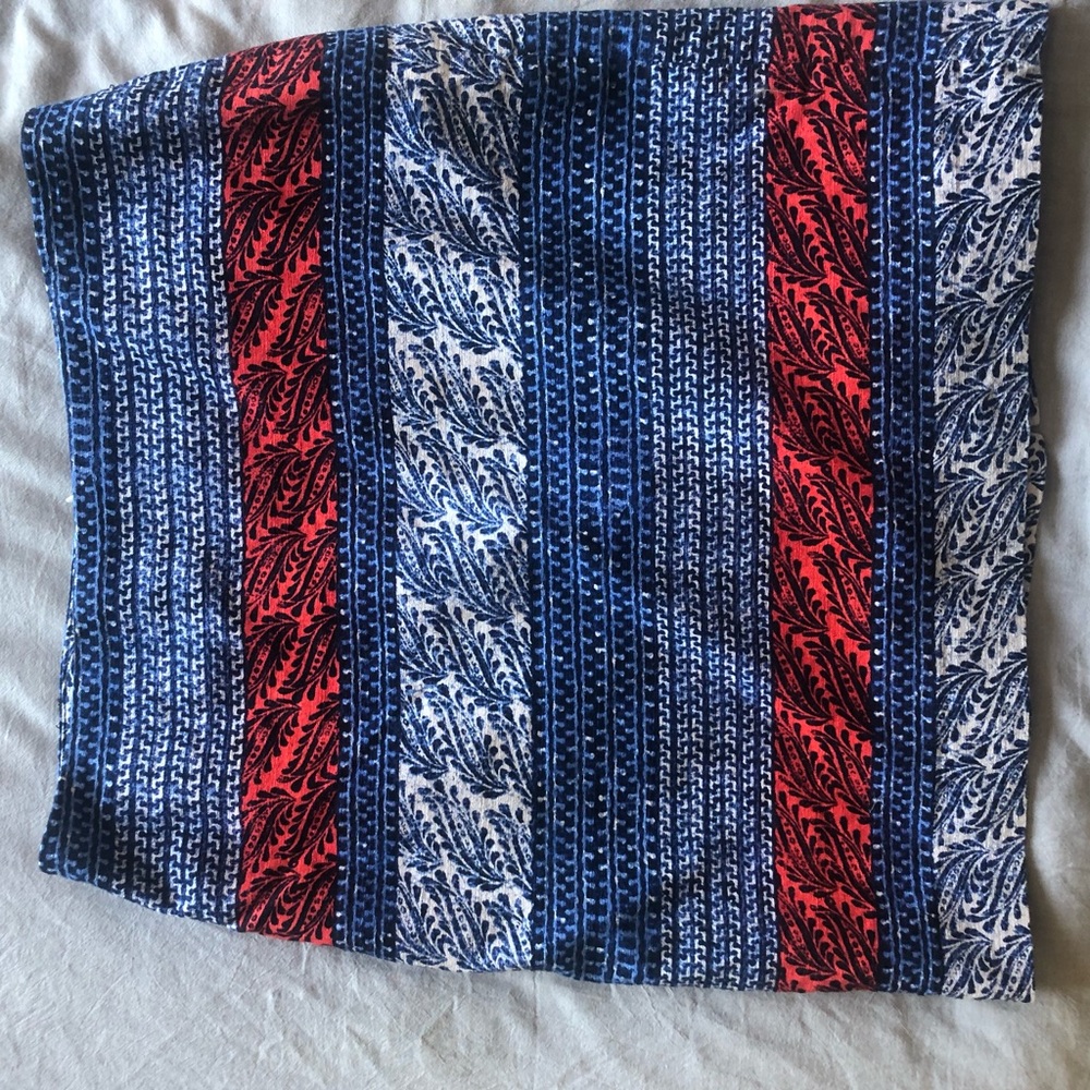 Ann Taylor - Red, White, and Blue Skirt